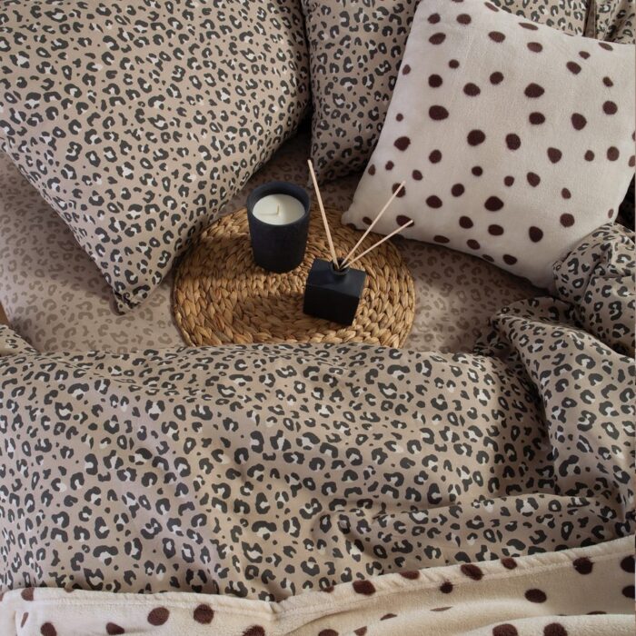Σετ Σεντόνια Βαμβακερά King Size με Λάστιχο Wild Nef Nef Homeware, 100% ΒΑΜΒΑΚΙ - Image 6