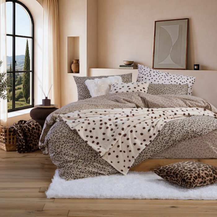 Σετ Παπλωματοθήκη Βαμβακερή Μονή Wild 170x240 Nef Nef Homeware, 100% ΒΑΜΒΑΚΙ - Image 5