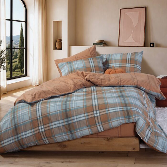 Σετ Σεντόνια Υπέρδιπλα Resten 240x260  Nef Nef Homeware, 100% BAMBAKI - Image 2