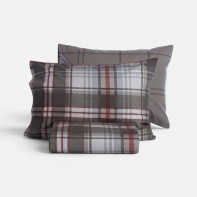 Σετ Παπλωματοθήκη Φανελένια Μονή Resten 160x230 Nef Nef Homeware, 100% BAMBAKI - Image 5