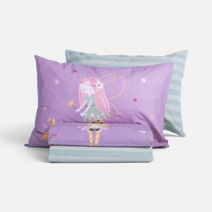 Σετ Σεντόνια Παιδικά Μονά Fairy Tale 170x260  Nef Nef Homeware, 100% BAMBAKI - Image 4
