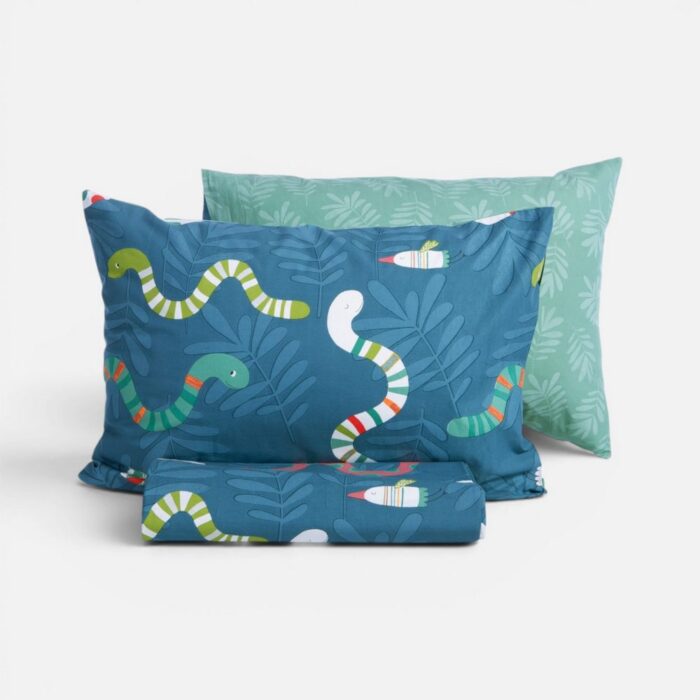Σετ Παπλωματοθήκη Παιδική Μονή Warms 160x240 Nef Nef Homeware, 100% BAMBAKI - Image 3