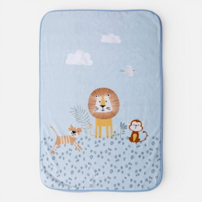 Κουβέρτα Βρεφική Κούνιας Wild Company 100x140  Nef Nef Homeware, 100% ΠΟΛΥΕΣΤΕΡΑΣ - Image 4