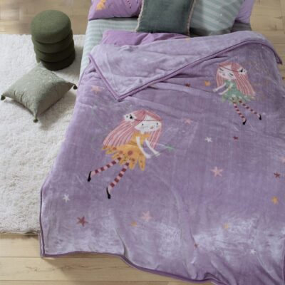 Κουβέρτα Παιδική Fairy Tale 160x220 Nef Nef Homeware, 100% ΠΟΛΥΕΣΤΕΡΑΣ