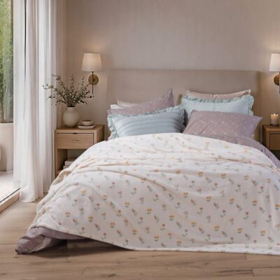 Κουβέρτα Fleece Υπέρδιπλη Violan Nef Nef Homeware, 100% ΠΟΛΥΕΣΤΕΡΑΣ