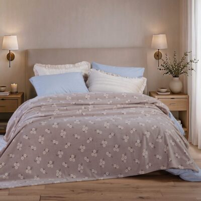 Κουβέρτα Fleece Μονή Judith Nef Nef Homeware, 100% ΠΟΛΥΕΣΤΕΡΑΣ
