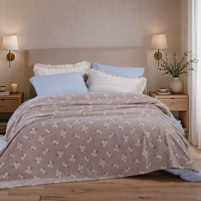 Κουβέρτα Fleece Υπέρδιπλη Judith Nef Nef Homeware, 100% ΠΟΛΥΕΣΤΕΡΑΣ