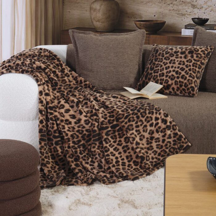 Κουβερτάκι Καναπέ Cheetar 130x180 Nef Nef Homeware, 100% ΠΟΛΥΕΣΤΕΡΑΣ
