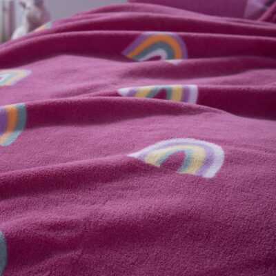 Κουβέρτα Παιδική Fleece Rainbow Mood 160x220 Nef Nef Homeware, 100% ΠΟΛΥΕΣΤΕΡΑΣ - Image 3