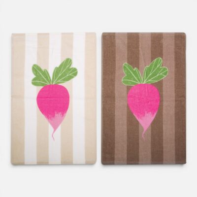 Ποτηρόπανο Βελουτέ Radish 40x60 Nef Nef Homeware, 100% BAMBAKI