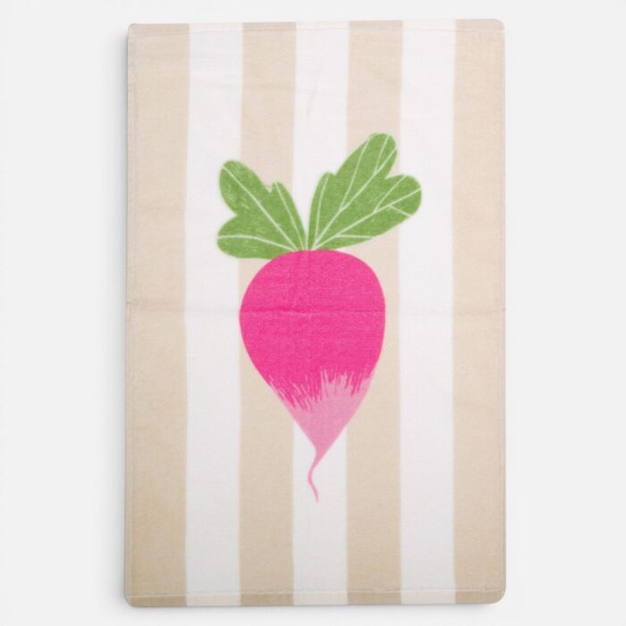 Ποτηρόπανο Βελουτέ Radish 40x60 Nef Nef Homeware, 100% BAMBAKI - Image 3