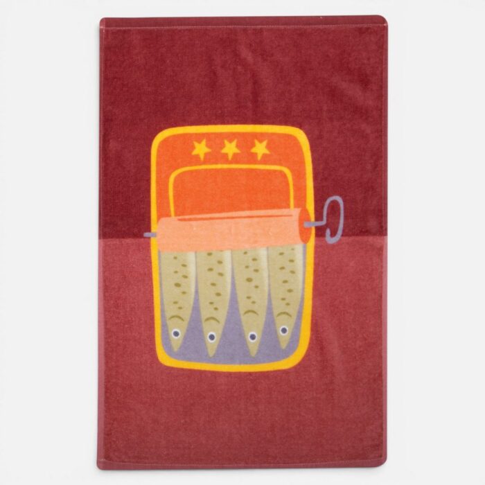 Ποτηρόπανο Βελουτέ Sardines 40x60 Nef Nef Homeware, 100% BAMBAKI - Image 3