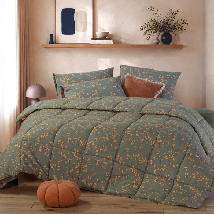 Πάπλωμα Υπέρδιπλο Floriva 240x220 Nef Nef Homeware, ΕΞΩΤΕΡΙΚΑ:100% ΜΙΚΡ.-ΕΣΩΤΕΡΙΚΑ:100% ΠΟΛ. - Image 3