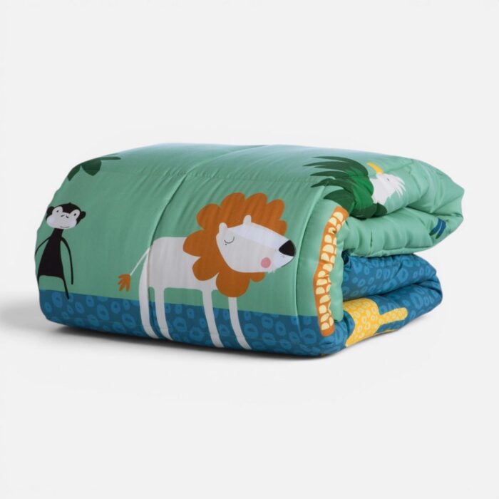 Πάπλωμα Παιδικό Μονό Jungle Mania 160x220 Nef Nef Homeware, ΕΞΩΤΕΡΙΚΑ:100% ΜΙΚΡ.-ΕΣΩΤΕΡΙΚΑ:100% ΠΟΛ. - Image 3