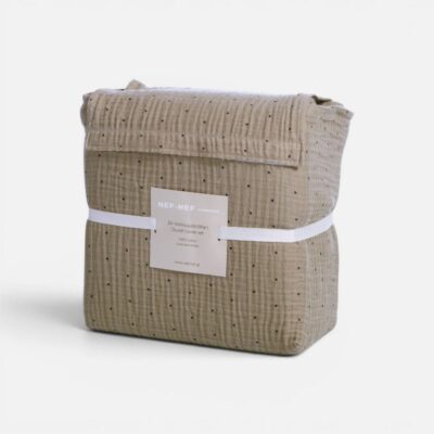 Σετ Παπλωματοθήκη Μονή Dots 160x230 Nef Nef Homeware, 100% ΒΑΜΒΑΚΙ - Image 9