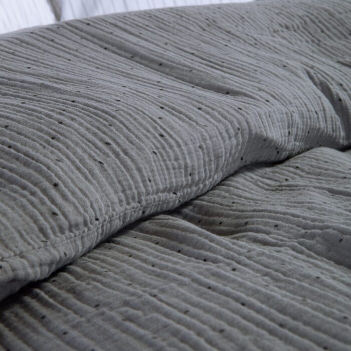 Σετ Παπλωματοθήκη Υπέρδιπλη Dots 240x230 Nef Nef Homeware, 100% ΒΑΜΒΑΚΙ - Image 4