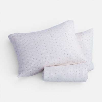 Σετ Παπλωματοθήκη Υπέρδιπλη Dots 240x230 Nef Nef Homeware, 100% ΒΑΜΒΑΚΙ - Image 6