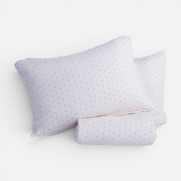 Σετ Παπλωματοθήκη Υπέρδιπλη Dots 240x230 Nef Nef Homeware, 100% ΒΑΜΒΑΚΙ - Image 6