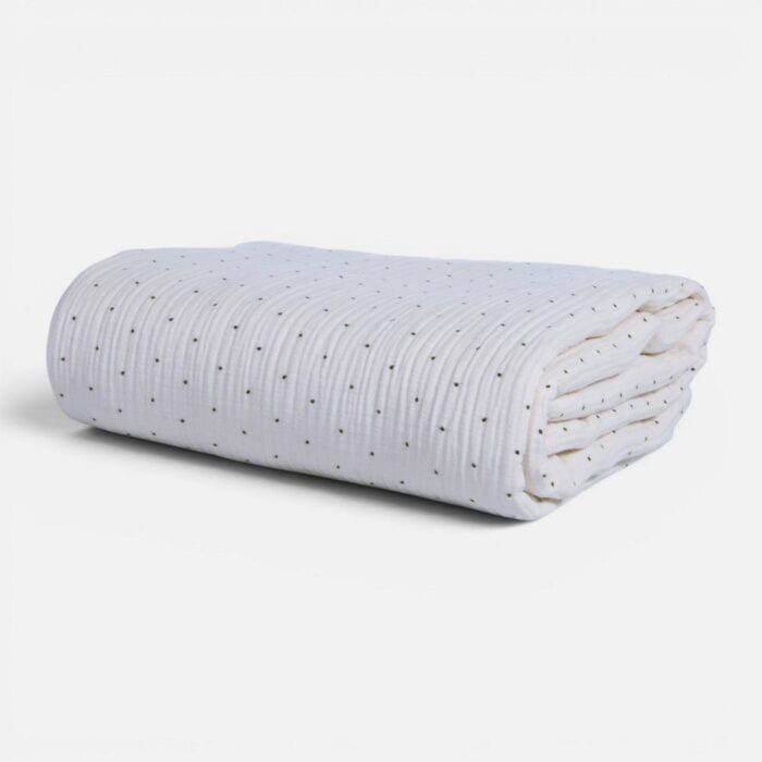 Σετ Παπλωματοθήκη Υπέρδιπλη Dots 240x230 Nef Nef Homeware, 100% ΒΑΜΒΑΚΙ - Image 7