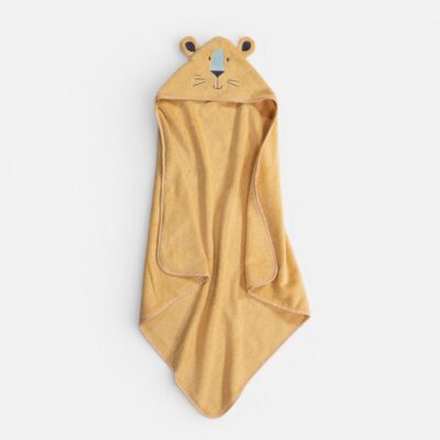 Κάπα Βρεφική Wild Company 75x75 Nef Nef Homeware, 100% ΒΑΜΒΑΚΙ