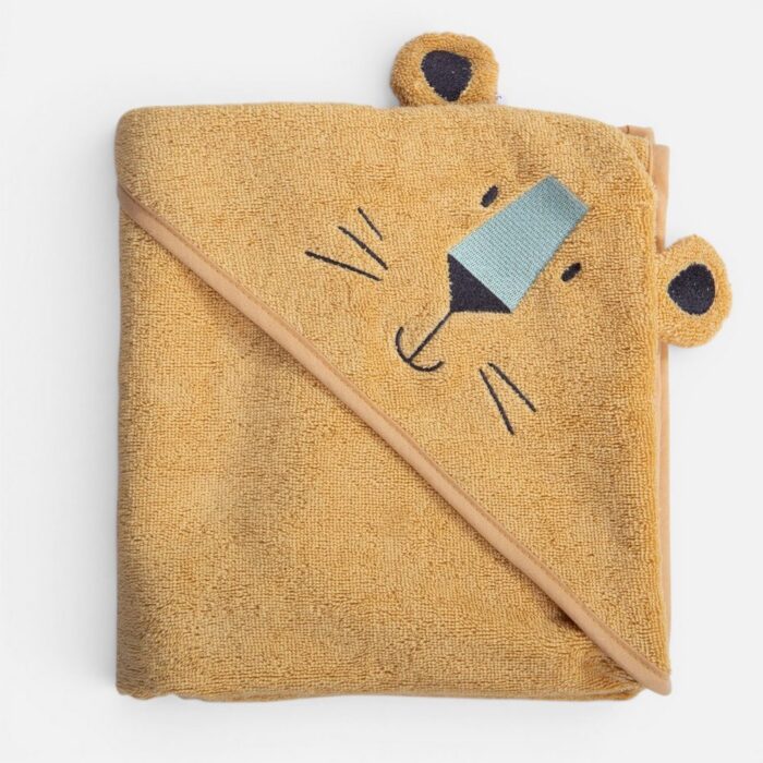 Κάπα Βρεφική Wild Company 75x75  Nef Nef Homeware, 100% ΒΑΜΒΑΚΙ - Image 2