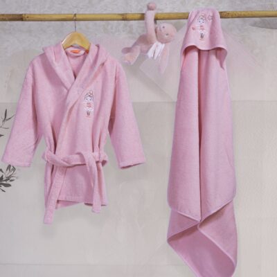Κάπα Βρεφική Ballerine World 75x75 Nef Nef Homeware, 100% ΒΑΜΒΑΚΙ - Image 2