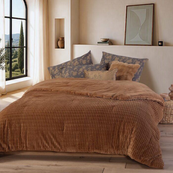 Κουβερτοπάπλωμα Μονό Elaisa 160x220 Nef Nef Homeware, ΥΦΑΣΜΑ:100% ΠΟΛ-ΕΣΩΤ:100% ΠΟΛ - Image 2