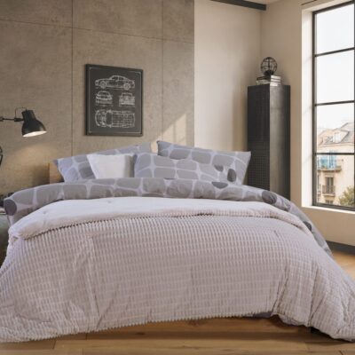 Κουβερτοπάπλωμα Μονό Elaisa 160x220 Nef Nef Homeware, ΥΦΑΣΜΑ:100% ΠΟΛ-ΕΣΩΤ:100% ΠΟΛ - Image 3