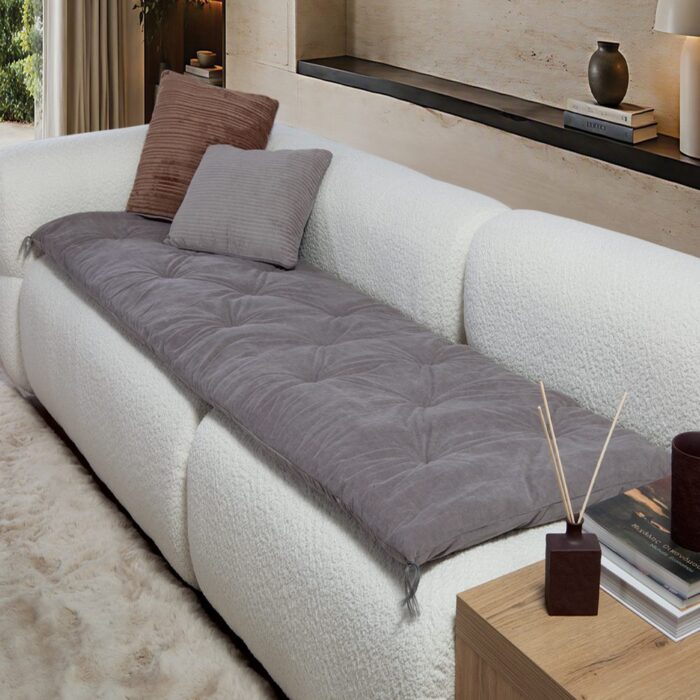 Ανώστρωμα Καναπέ Eriete 70x220 Nef Nef Homeware, ΥΦΑΣΜΑ:100% ΠΟΛ-ΕΣΩΤ:100% ΠΟΛ - Image 5