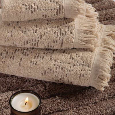 Πετσέτα Προσώπου Saron 50x90 Nef Nef Homeware, 100% BAMBAKI - Image 3
