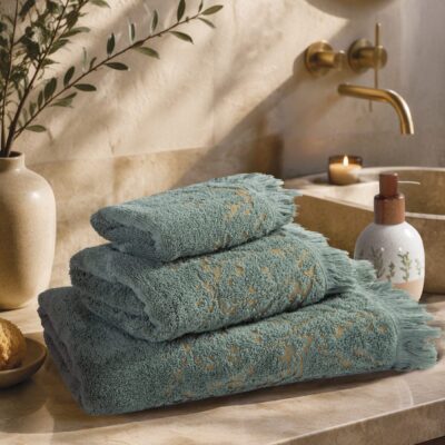 Πετσέτα Σώματος Saron 70x140 Nef Nef Homeware, 100% BAMBAKI - Image 4