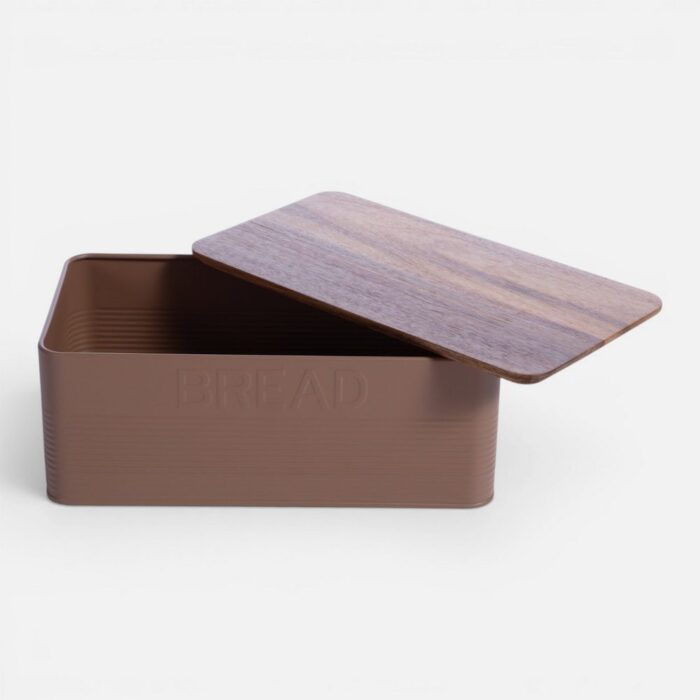 Ψωμιέρα Bready 33x18x12 Nef Nef Homeware, ΜΕΤΑΛ-ΞΥΛΟ - Image 2