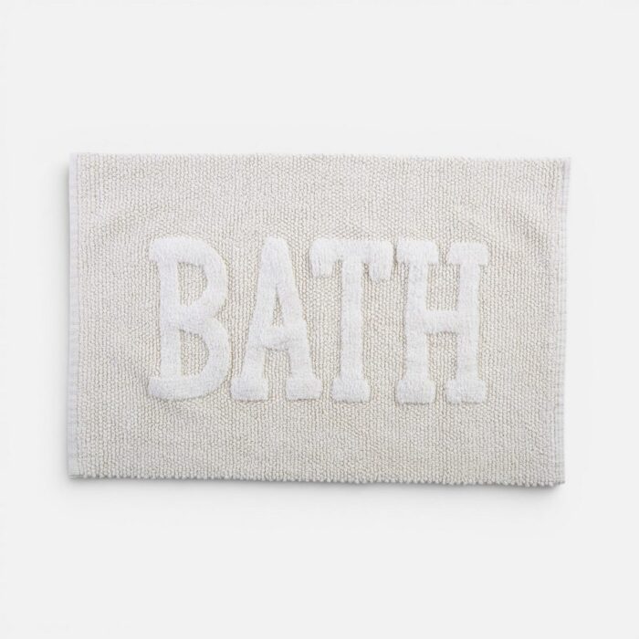 Χαλάκι Μπάνιου Bath 50x80  Nef Nef Homeware, 100% ΒΑΜΒΑΚΙ - Image 3