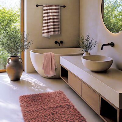 Χαλάκι Μπάνιου Audrey 50x80 Nef Nef Homeware, 35% ΒΑΜΒΑΚΙ-65% ΠΟΛΥΕΣΤΕΡΑΣ - Image 8