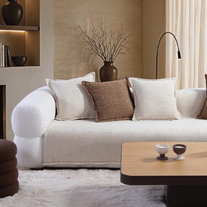 Ριχτάρι Πολυθρόνας Venezia 170x180 Nef Nef Homeware, 58%ΑΚΡ-25%BAMB-17% ΠΟΛ - Image 3