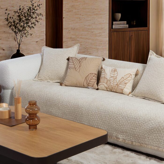 Ριχτάρι Τριθέσιου Καναπέ Decore 170x300 Nef Nef Homeware, 58%ΑΚΡ-25%BAMB-17% ΠΟΛ - Image 2