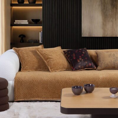 Ριχτάρι Τριθέσιου Καναπέ Decore 170x300 Nef Nef Homeware, 58%ΑΚΡ-25%BAMB-17% ΠΟΛ - Image 4