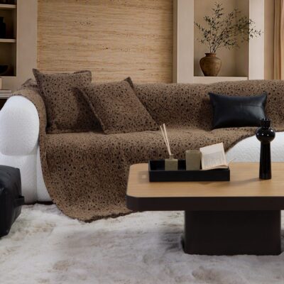 Ριχτάρι Πολυθρόνας Leopard 170x180 Nef Nef Homeware, 58%ΑΚΡ-25%BAMB-17% ΠΟΛ - Image 2
