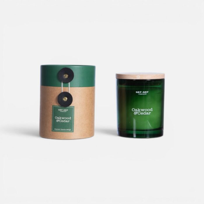 Αρωματικό Κερί Oakwood Cedar 260gr Nef Nef Homeware,