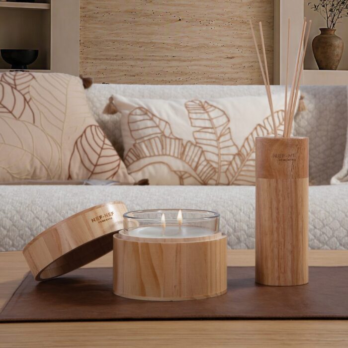 Αρωματικό Κερί Gardenia Embrace 320gr Nef Nef Homeware, - Image 3