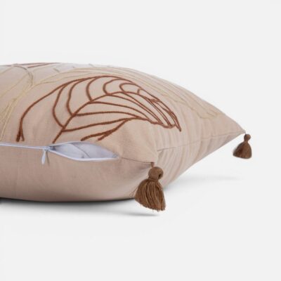 Μαξιλάρι Διακοσμητικό Plumeria 45x45 Nef Nef Homeware, 100% BAMBAKI - Image 2