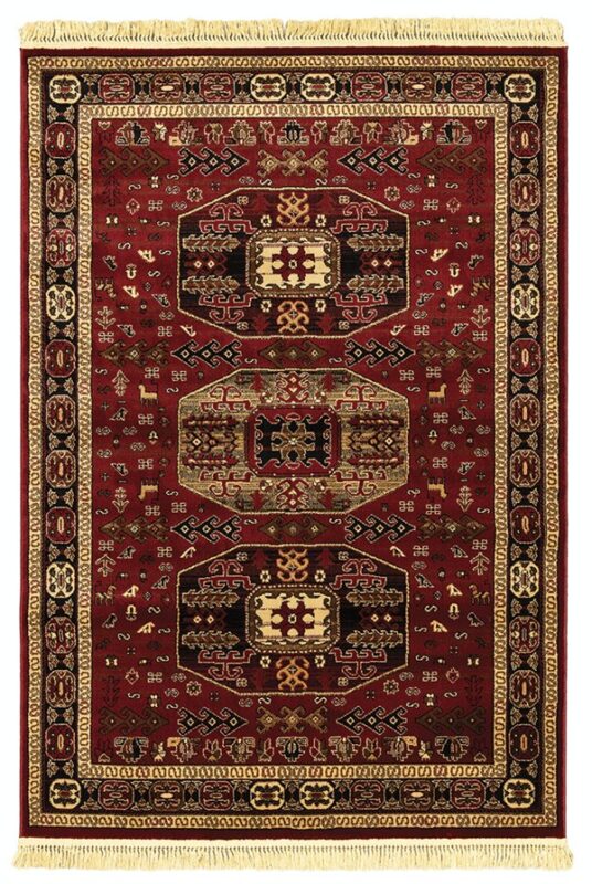 NewPlan ΧΑΛΙ PERSIA 6057 BURGUNDY ΜΕ ΚΡΟΣΣΙ