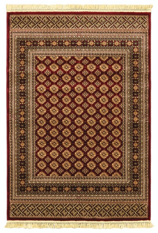 NewPlan ΧΑΛΙ PERSIA 7838 BURGUNDY ΜΕ ΚΡΟΣΣΙ