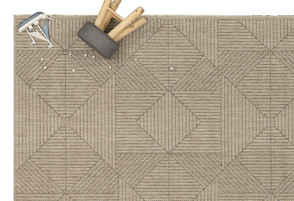 NewPlan ΧΑΛΙ ETHNIK 2011C BROWN/CARAMEL BEIGE - Image 5