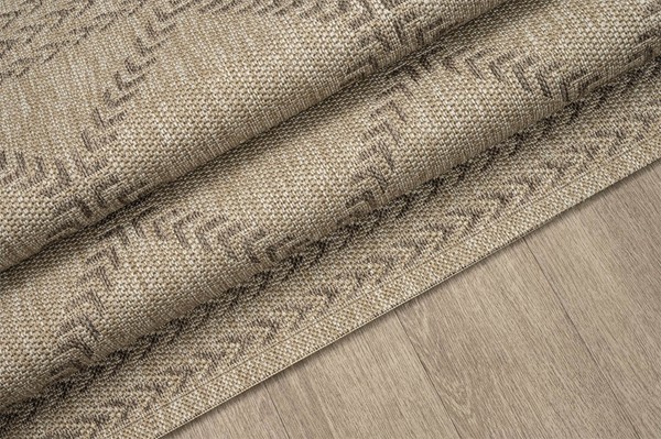 NewPlan ΧΑΛΙ ETHNIK 2012C BROWN/CARAMEL BEIGE - Image 3