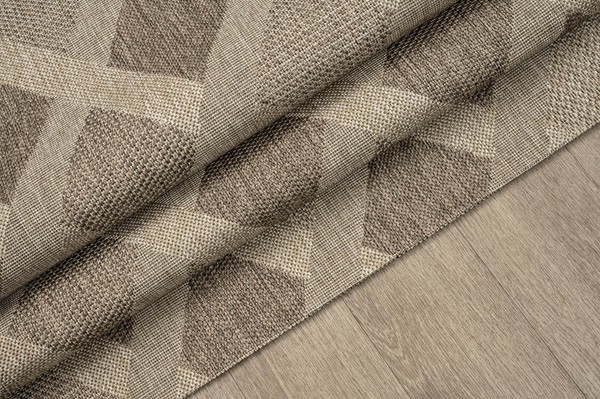 NewPlan ΧΑΛΙ ETHNIK 203729C BROWN/CARAMEL BEIGE - Image 3