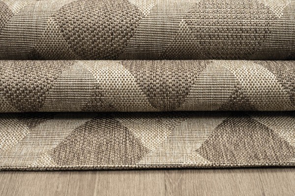 NewPlan ΧΑΛΙ ETHNIK 203729C BROWN/CARAMEL BEIGE - Image 4