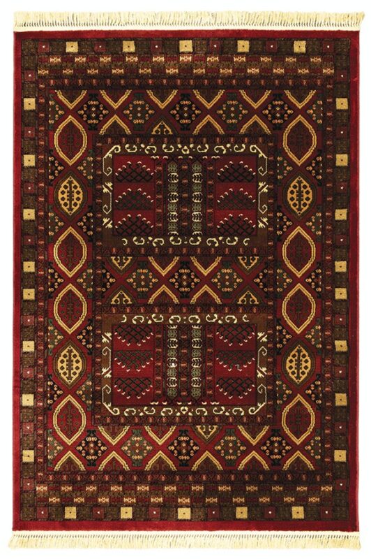NewPlan ΧΑΛΙ PERSIA 2273 BURGUNDY ΜΕ ΚΡΟΣΣΙ