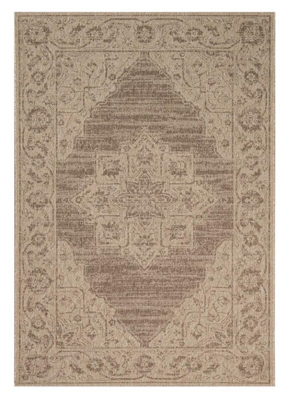 NewPlan ΧΑΛΙ ETHNIK 204005C BROWN/CARAMEL BEIGE
