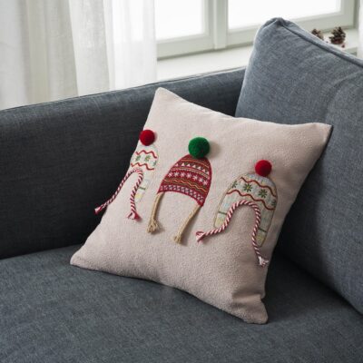 Μαξιλαροθήκη 43x43cm GOFIS HOME Xmas 298